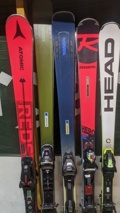 Лижі Atomic redster, K2, rossignol hero експертний карвінг