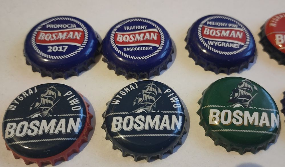 Kapsle Bosman zestaw 14 sztuk