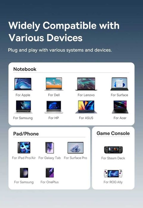Baseus Hub 7 в 1 4K 60 Hz BS-OH146 MacBook хаб hdmi iphone android