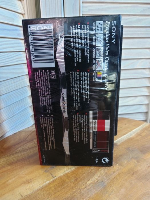 Kaseta VHS Sony Premium  240min