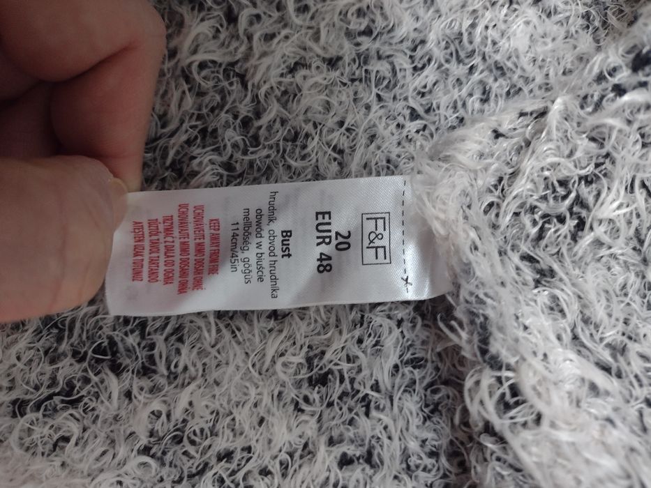 Sweter damski misiowaty XL/XXL