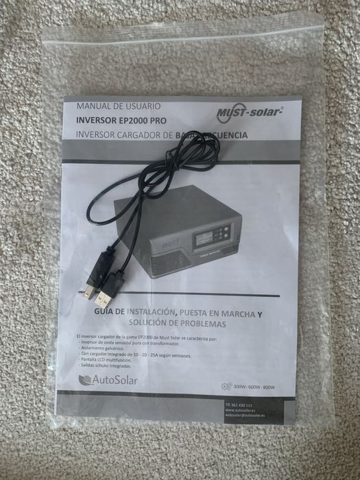 Інвертор MUST EP2000 (перетворювач напруги)