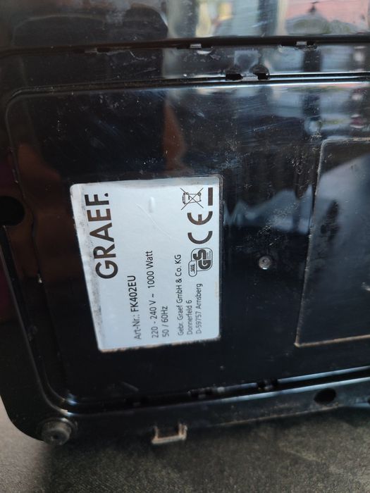 Продам капельную кофеварку Graef FK402EU