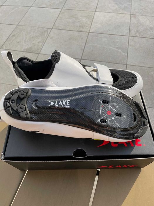 Карбонові велотуфлі Lake TX223 Air Triathlon, розмір 46.5 wide
