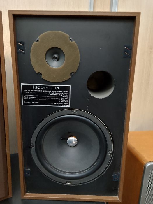 Legendarne Audiofilskie kolumny Scott S176