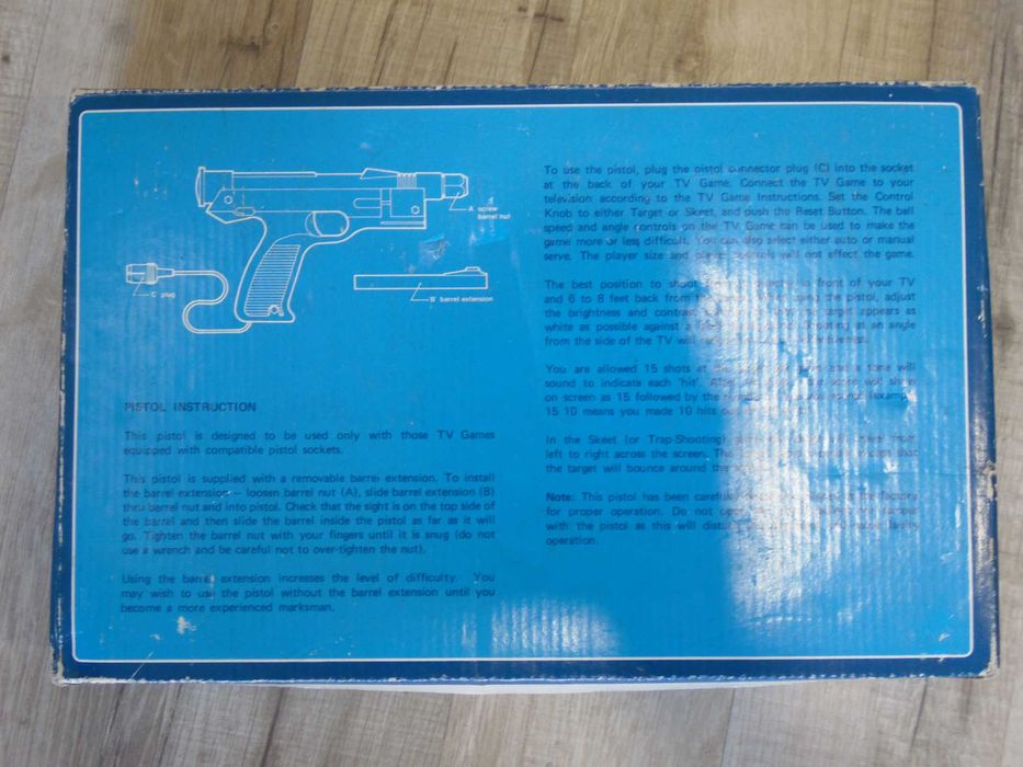 Consola TV Vintage Sovereign Supersports com Pistola