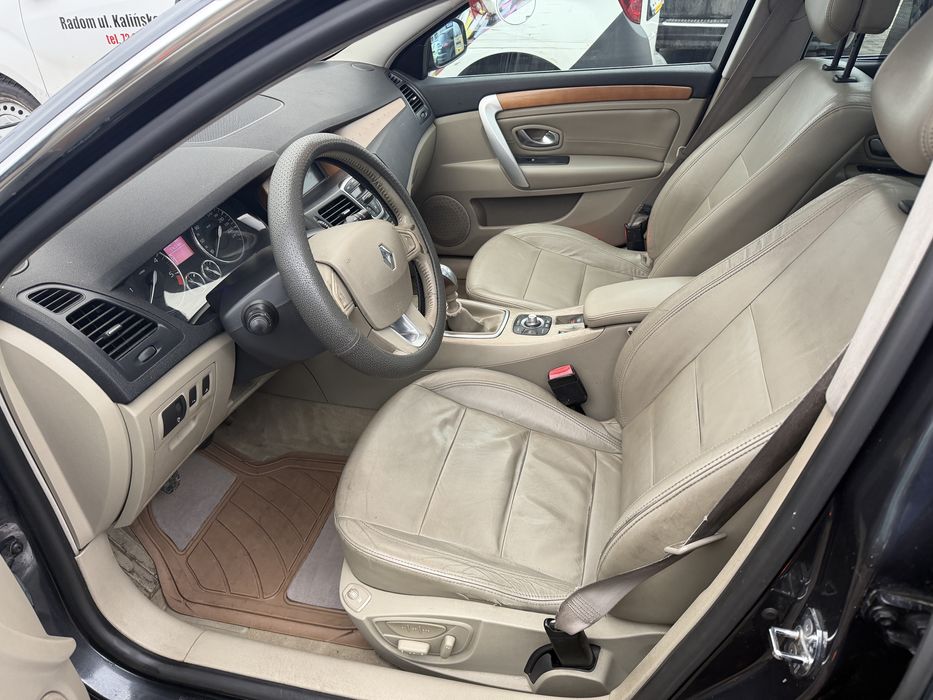 Renault Laguna III/2008r/initiale paris/panorama/biksenon/nawi/skóry