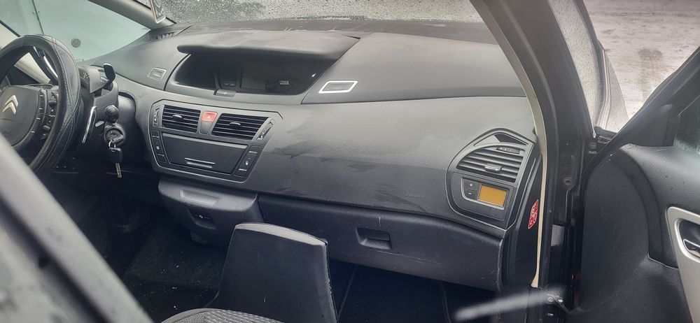 deska rozdzielcza kokpit Citroen C4 Grand Picasso 1.6 ehdi