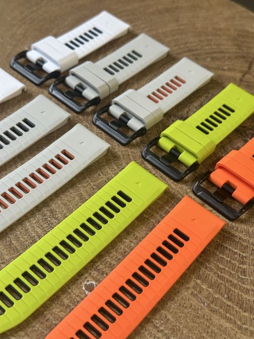 Силиконовий ремінець Garmin Fenix, Forerunner, Tactix 22 та 26 мм