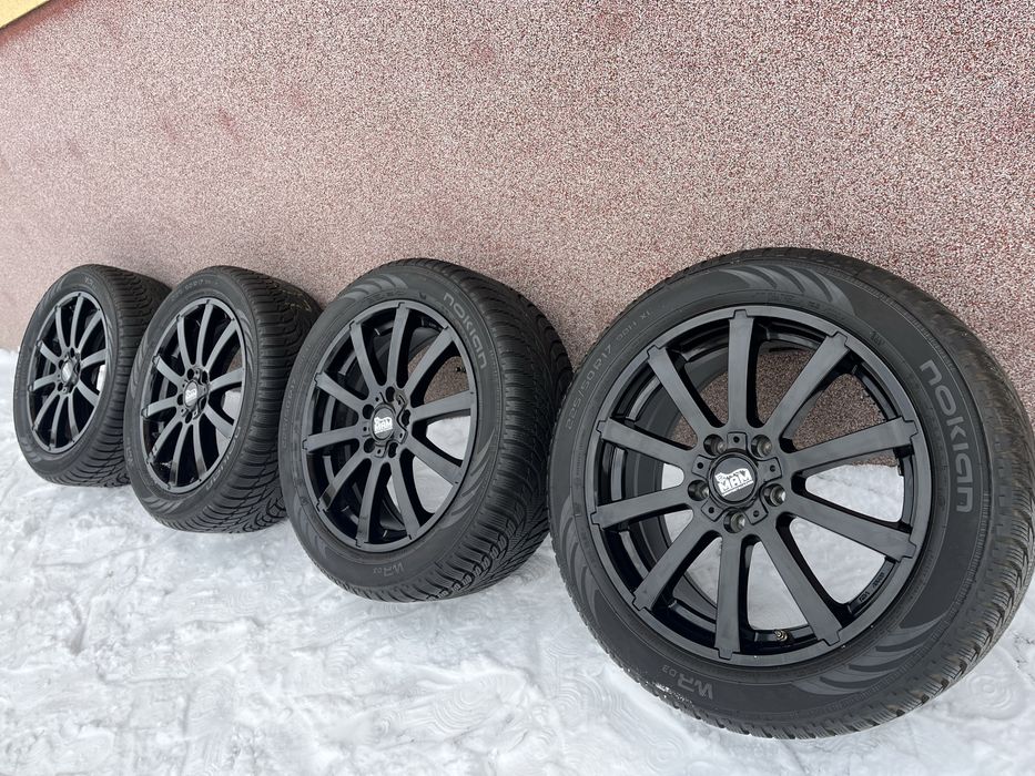 Диски з Новою Зимовою Резиною R17 5.112 Audi Volkswagen Skoda