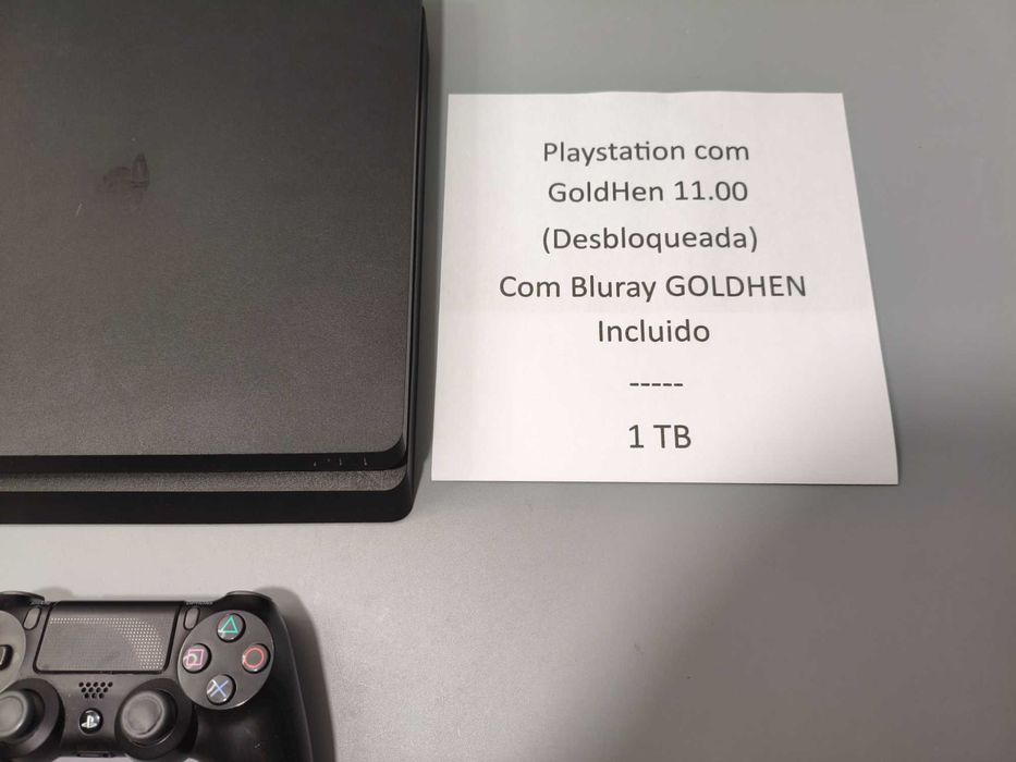 Playstation 4 GoldHen (Desbloqueada)