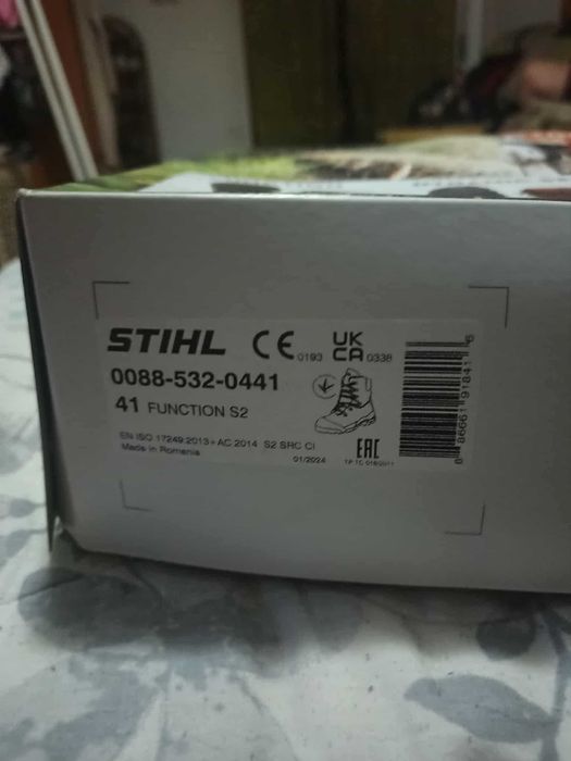 Botas stihl anti corte e botas bellota