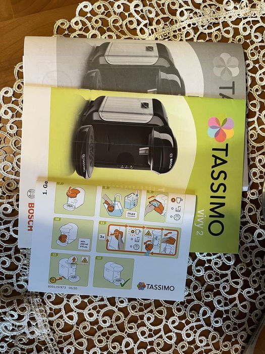 Ekspres do kawy na kapsułki Tassimo