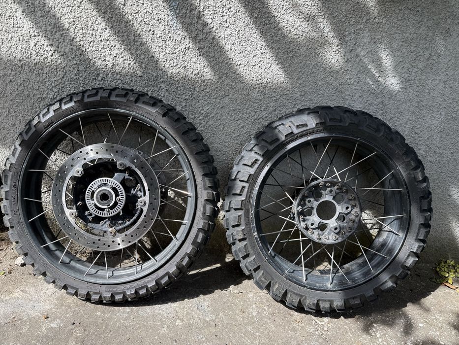 Bmw gs 1250 1200 zestaw offroad kola  felgi kanapa szyba
