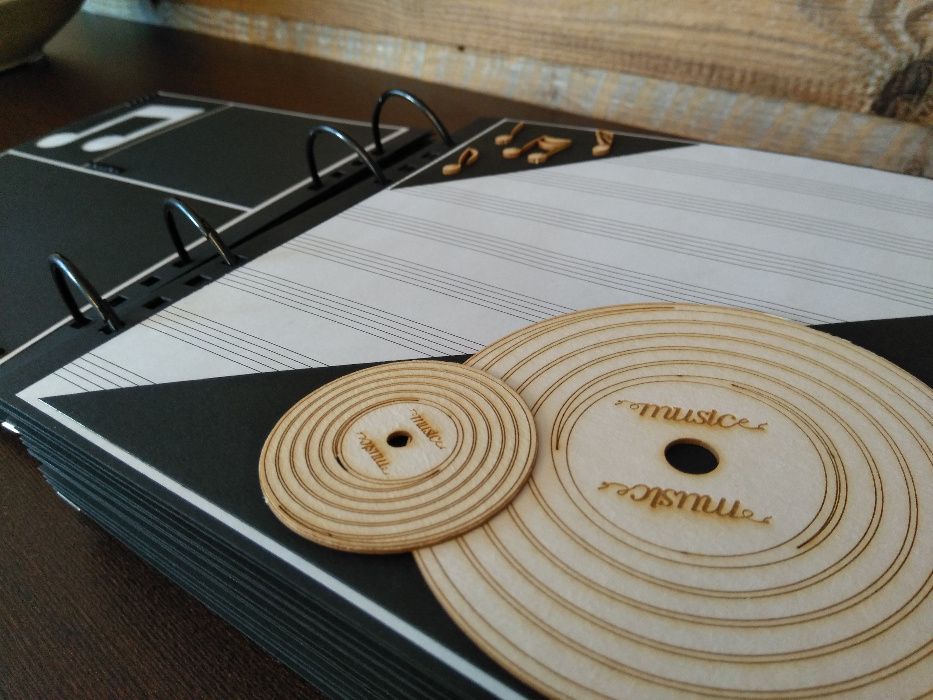 Album muzyczny - ręcznie robiony - Wyprzedaż !!!