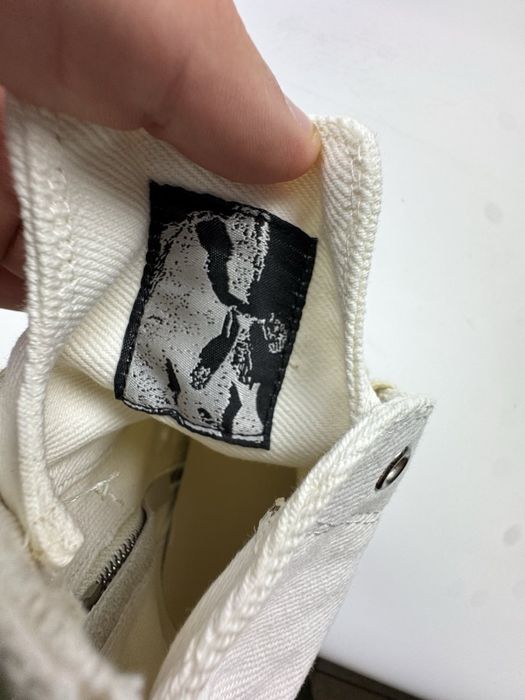 Кросівки Rick Owens Ramones High ice blue