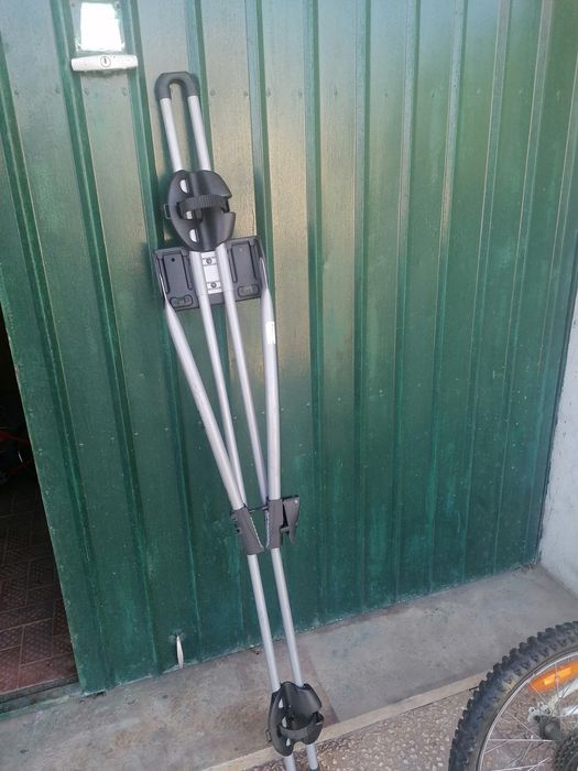 Barra tejadilho carro para bicicletas