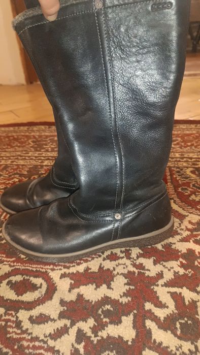 Ecco чоботи жіночі 36р (24см по устілці) стан ідеальний