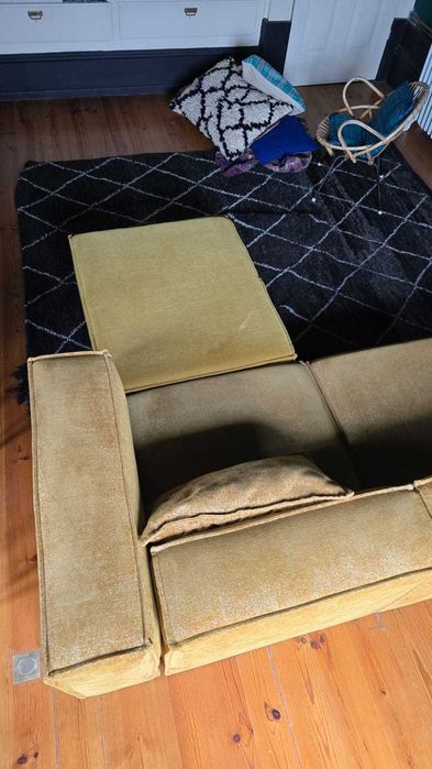 sofá modular confortável