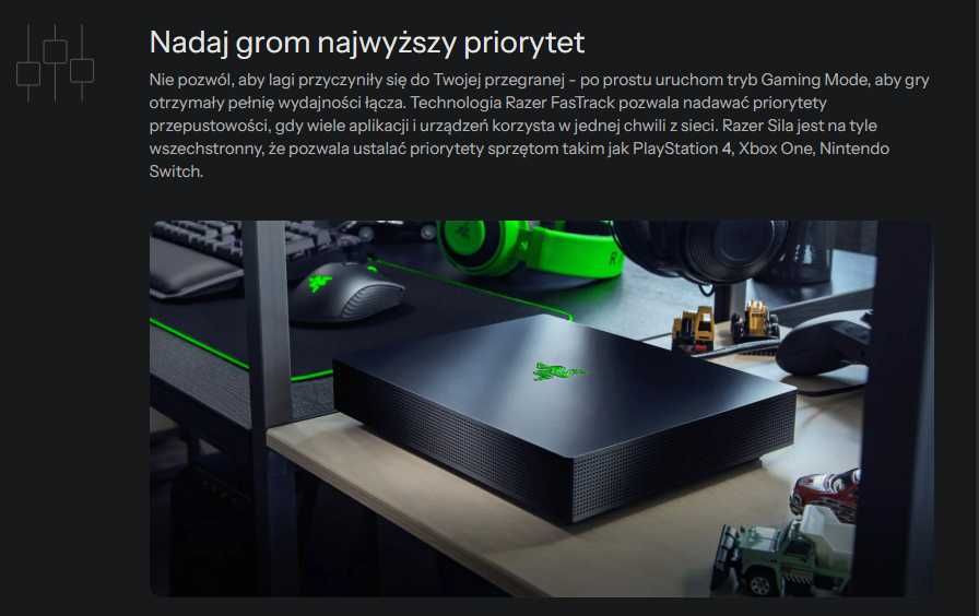 Router Razer Sila Gaming (3000Mb/s a/b/g/n/ac, 2xUSB)