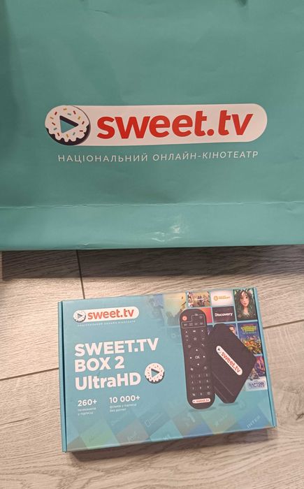 Смарт тв-приставка iNext TV5 SWEET.TV BOX 2 Ultra HD