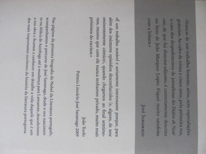 Biografia - José Saramago de João Marques Lopes