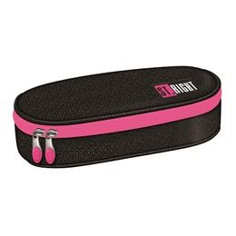 Piórnik Saszetka Usztywniona Black Glitter St-Majewski