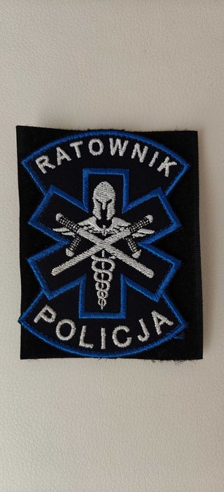 Naszywka policja ratownik