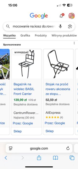 Rower  Holenderka miejski holenderski damka uchwyt na kosz