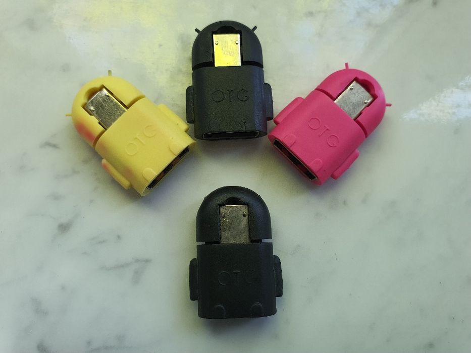 Micro usb OTG переходник для подключения USB устройств к телефону