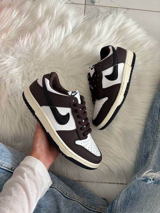 36-45 Nike SB Dunk Low Next Nature Dark Brown Whit