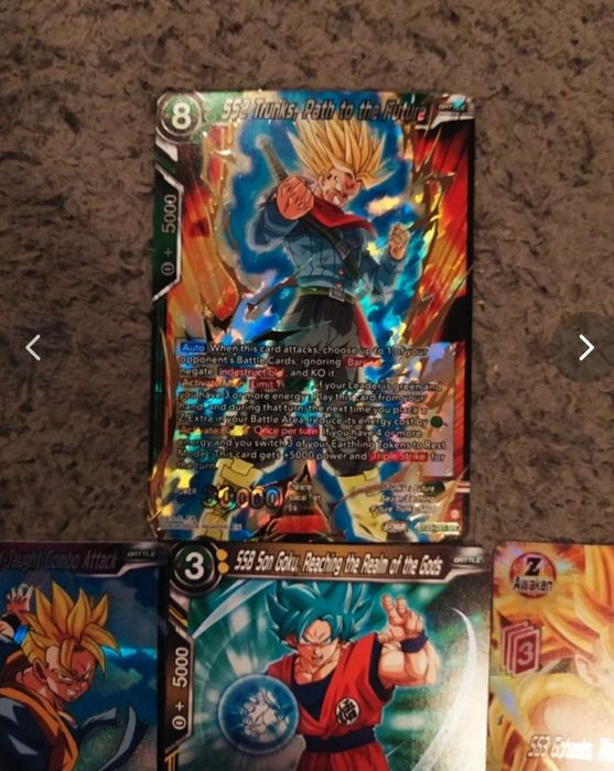Dragon Ball card game karty  zestaw