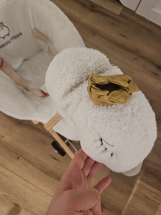 Bujak Jeździk Łabędź na biegunach Księżniczka Łabędzi 2w1