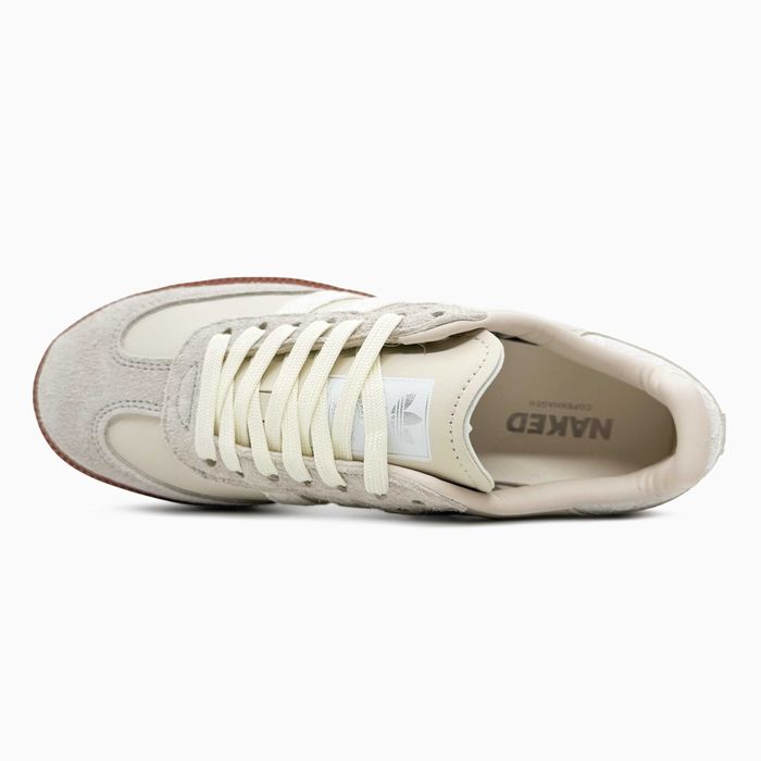 Кросівки Adidas Samba OG x Naked Crystal White premium