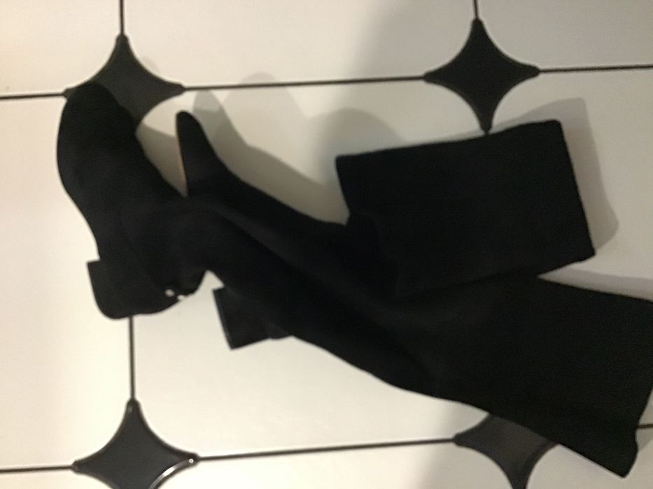 Ботфорты . Сапоги -  чулки. Демисезонные на низком ходу.