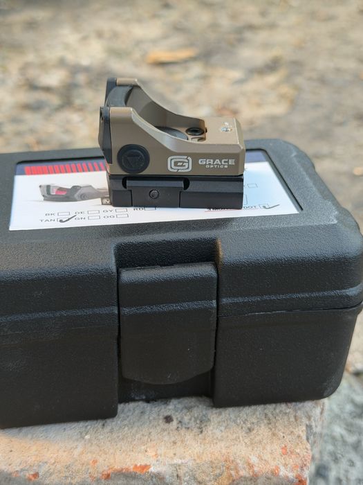 Grace Optics M1 Dot Sight Red/Green 3 MOA for Handgun Picatinny