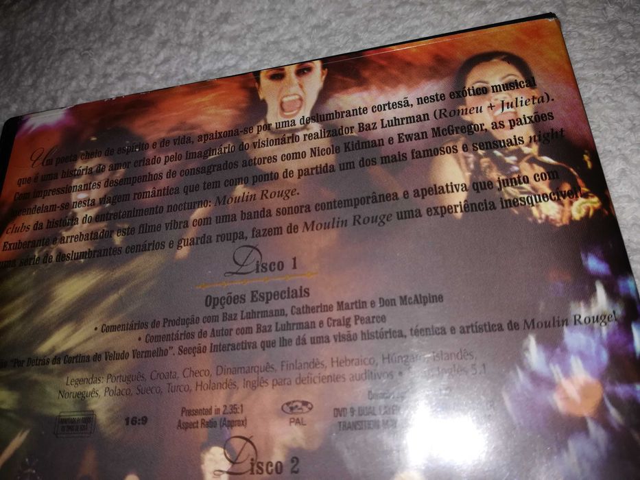 moulin rouge (edição especial 2 dvds) com nicole kidman