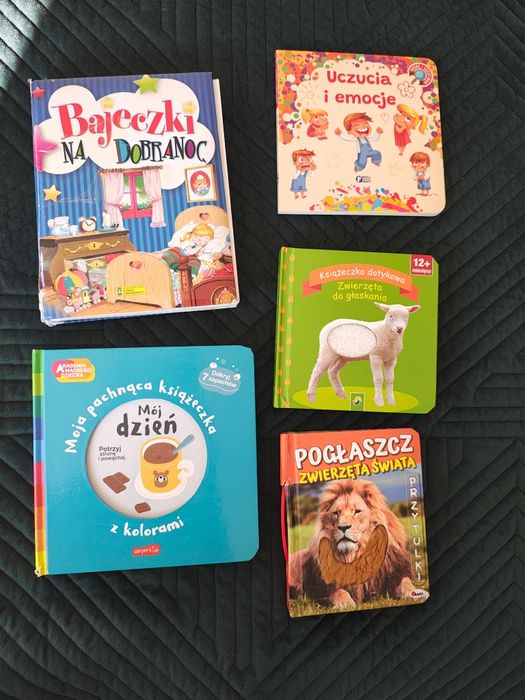 Książki dla maluchów 5 szt