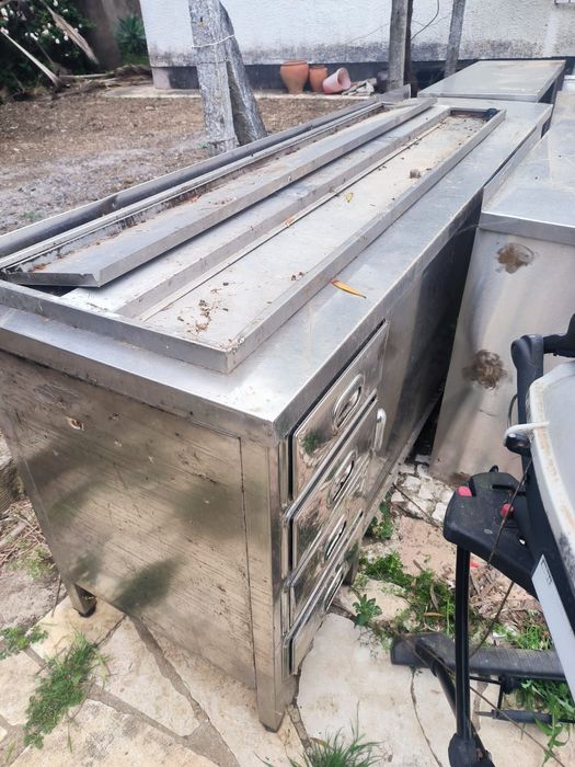 Bancadas inox varias