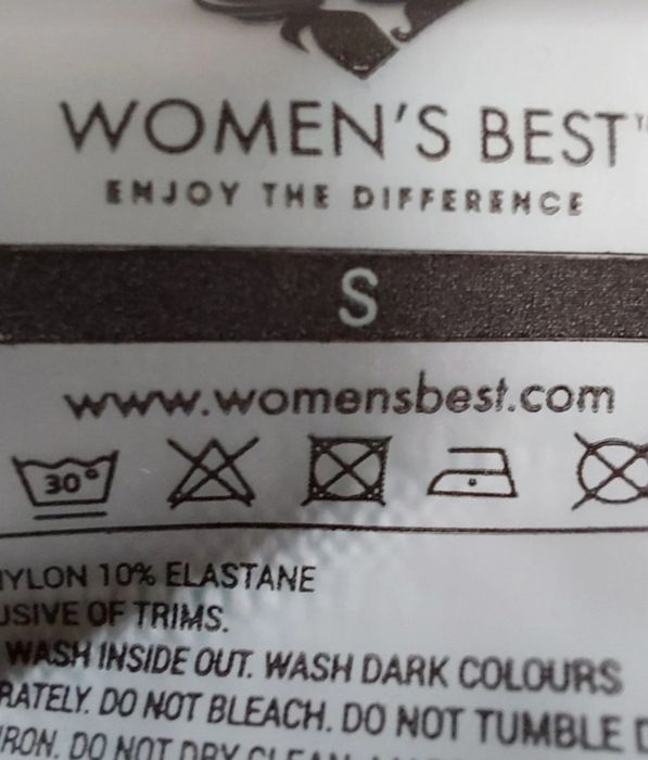 Biustonosz z wyjmowanymi wkładkami. Women's Best.