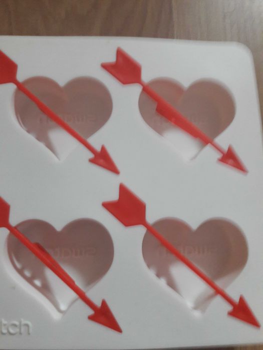 Swatch foremka silikonowa serca strzała do ciasta, lodu świec, mydełek