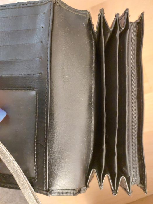 Portmonetka portfel Vittoria czarna 15.5x9