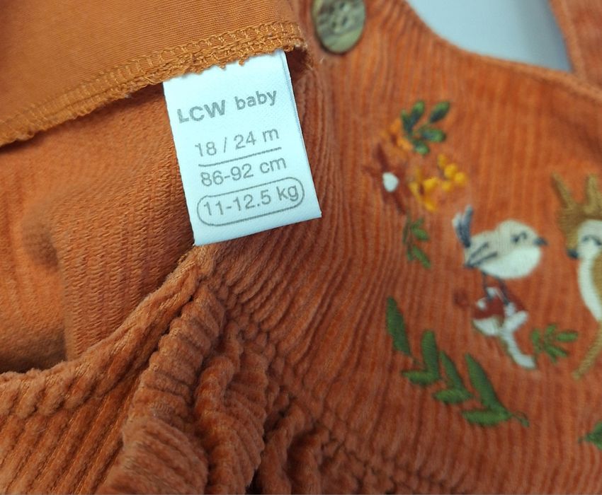 Сарафан вельветовий 86-92 р.