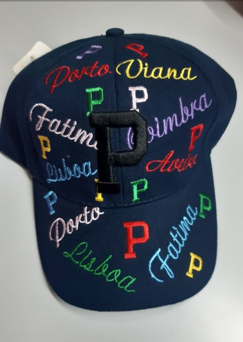 Boné de Portugal bordado, tamanho 58