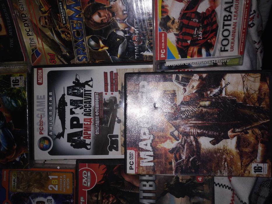 Видео игры відео ігри комп'ютерні ц за 5 шт