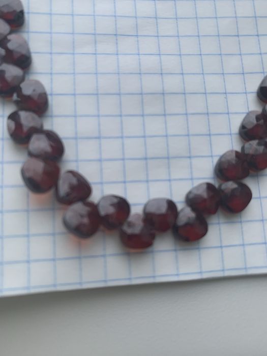 Буси , колье ювелірний гранат