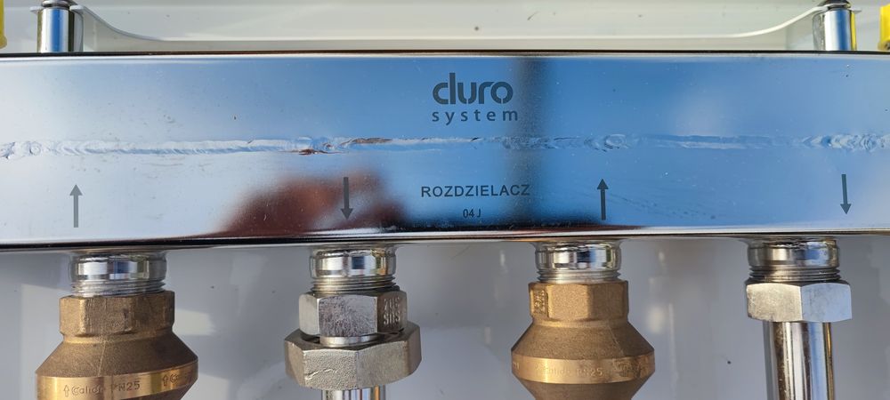 Grupa pompowa Duro System 3 sekcje, 3x CO, obudowa + rozdzielacz (bez pompy)