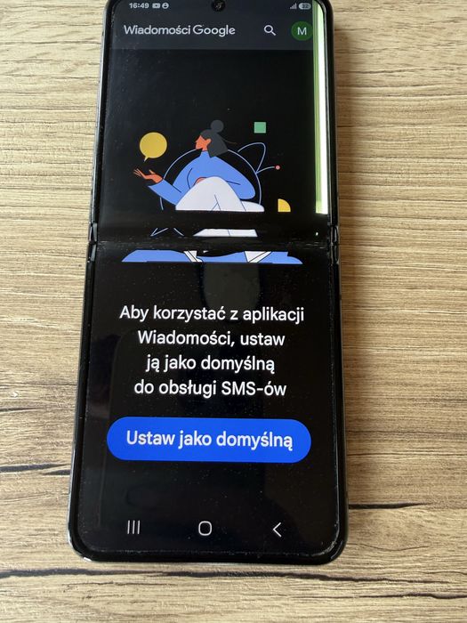 Samsung Galaxy Z Flip5 – uszkodzony, na części