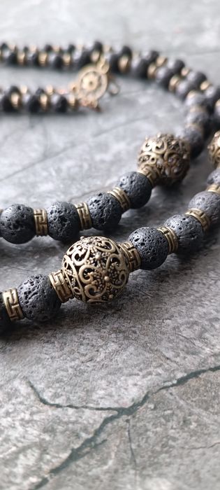 Намисто "Затишна ніч" в українському стилі