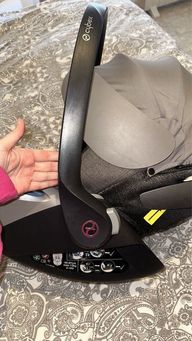 Cybex cloud Z platinum + sensor safe